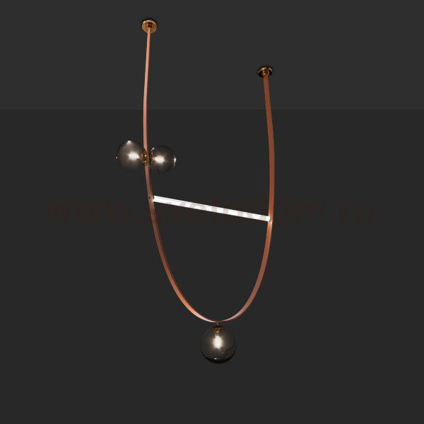 Подвесной светильник FABIUS H100 Brown ImperiumLoft 213804-23