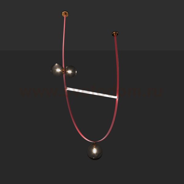 Подвесной светильник FABIUS H180 Red ImperiumLoft 213815-23