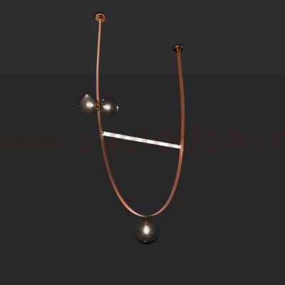 Подвесной светильник FABIUS H200 Brown ImperiumLoft 213817-23