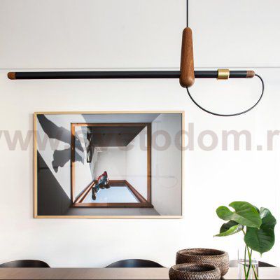 Подвесная люстра BARCKER Light wood ImperiumLoft 213848-26