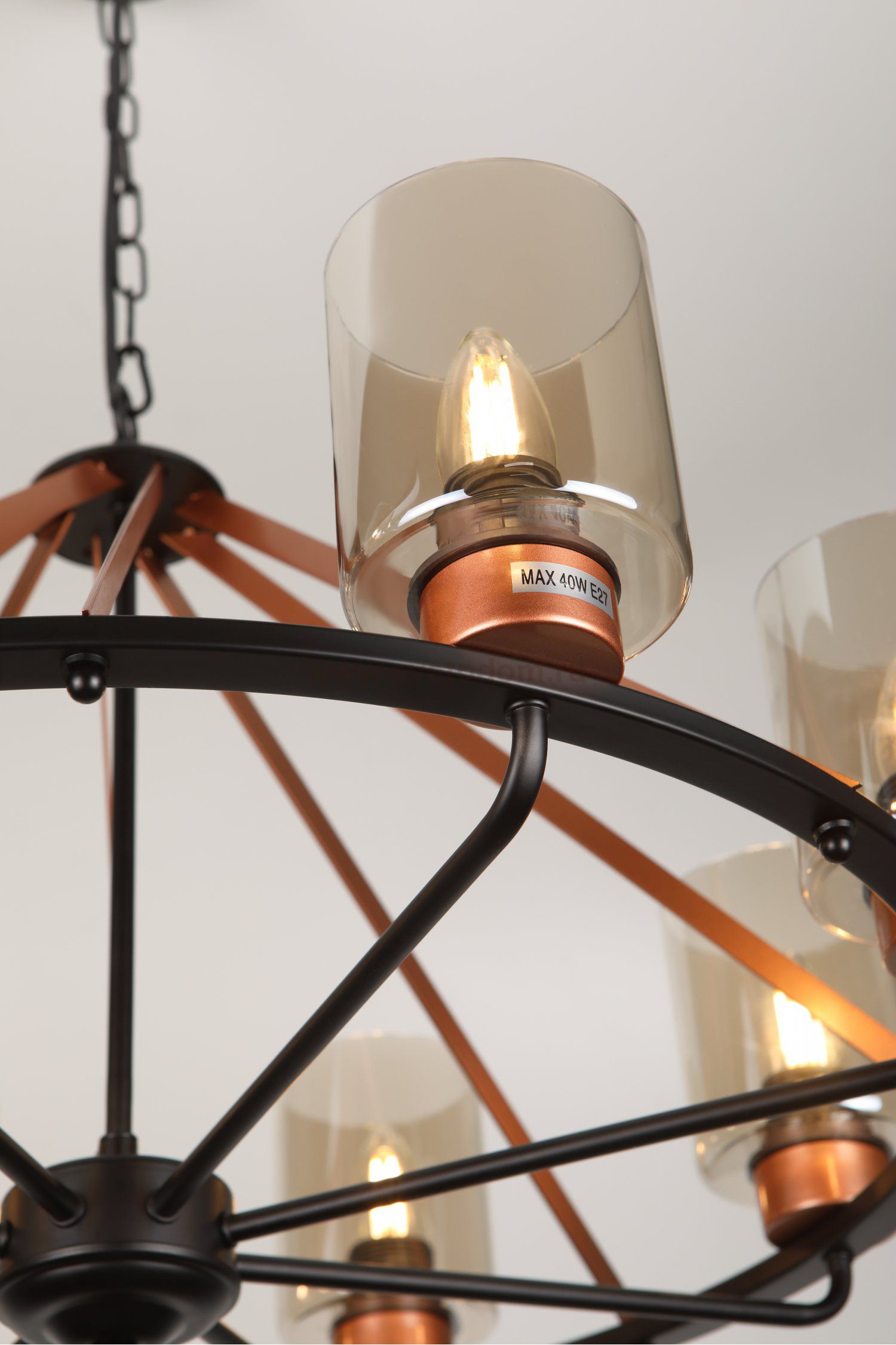 Люстра Rivoli Lilo 2139-208 8 * Е27 40 Вт классика