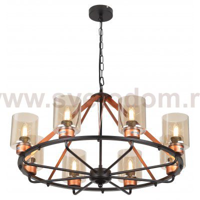 Люстра Rivoli Lilo 2139-208 8 * Е27 40 Вт классика