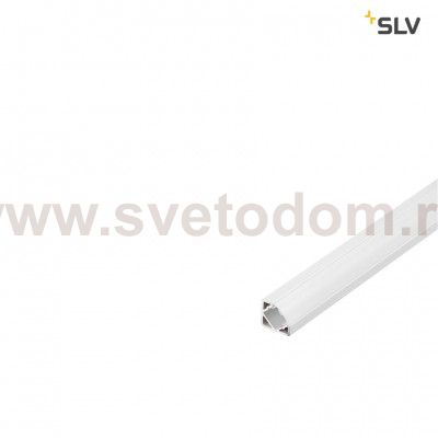 SLV 213901 GLENOS Eck-Profil 2720-100, mattweiss, 1m