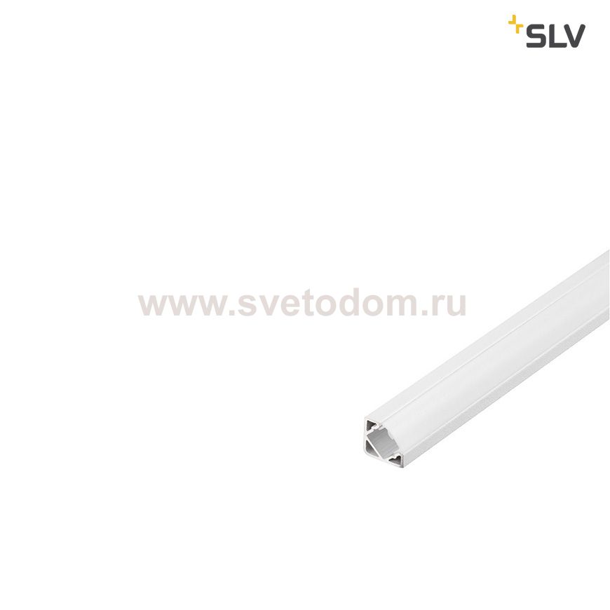 SLV 213901 GLENOS Eck-Profil 2720-100, mattweiss, 1m