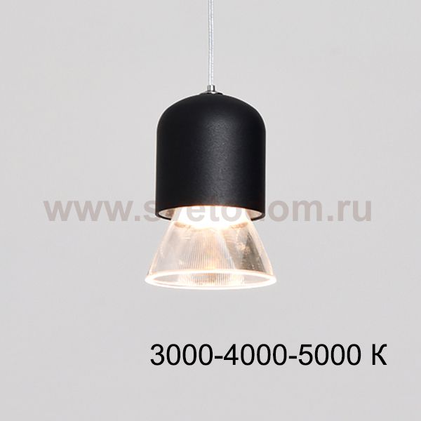 Подвесной светильник ADAR Black Трехцветный свет ImperiumLoft 213925-23