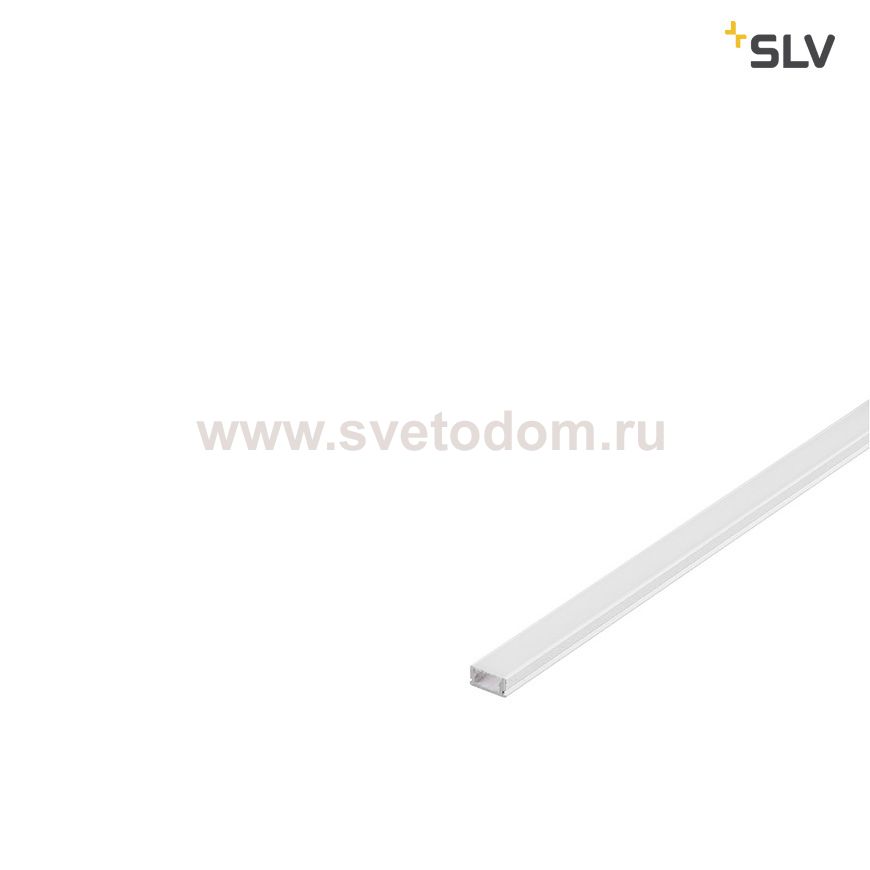 SLV 213941 GLENOS Linear-Profil 1107-100, mattweiss, 1m