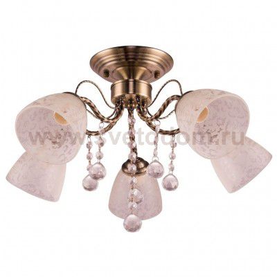 Потолочный светильник Escada 214/5PL E27*60W Antique Brass