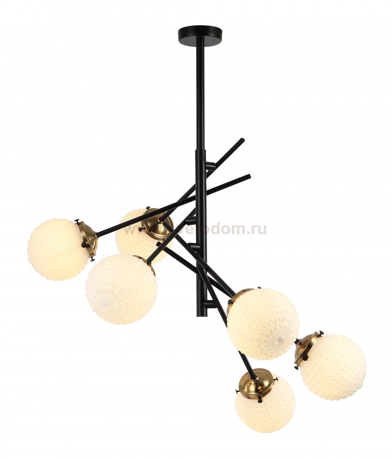 Люстра на штанге 2140/01/06P Stilfort Sinus