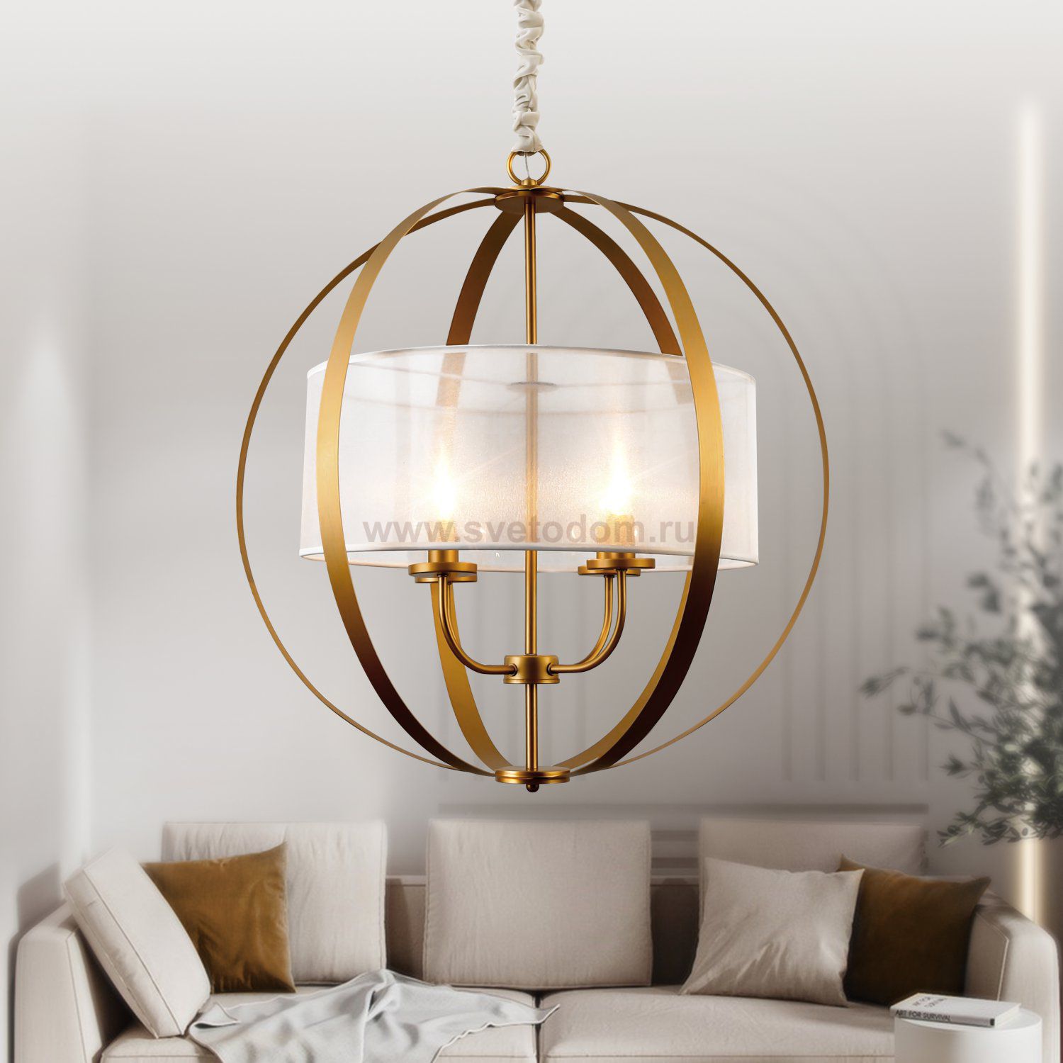 Люстра Rivoli Irmingard 2140-205 5 х Е14 40 Вт классика