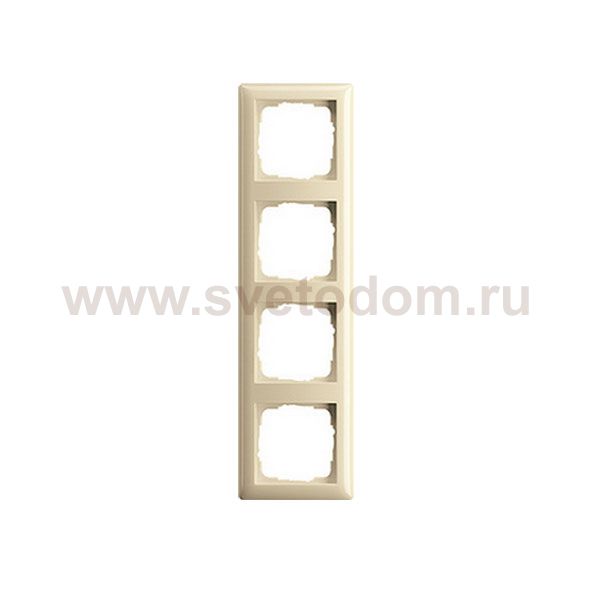 Рамка Gira Standard Крем глянц 4-ая (G21401)