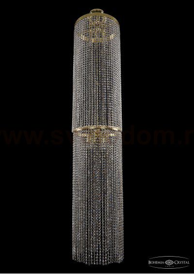 Люстра хрустальная большая Bohemia Ivele 2140/40-200/G