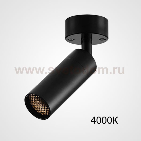 Потолочный светильник с изменениямым углом света Zoom Bell B Black 4000К ImperiumLoft 214117-23