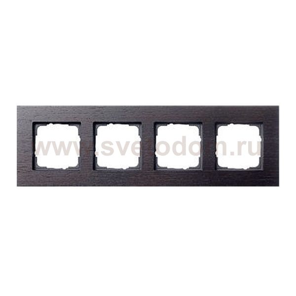 Gira ESP Дерево Венге Рамка 4-ая (G21411)