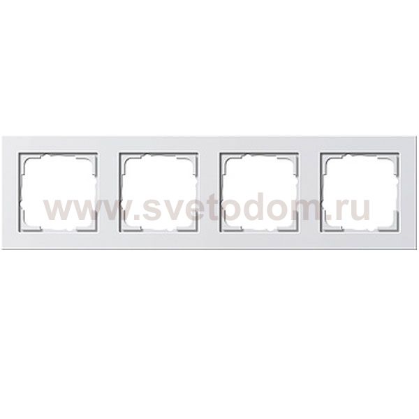 Gira E2 Бел Рамка 4-ая (G21422)