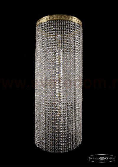 Люстра хрустальная большая Bohemia Ivele 2142/40-100/G