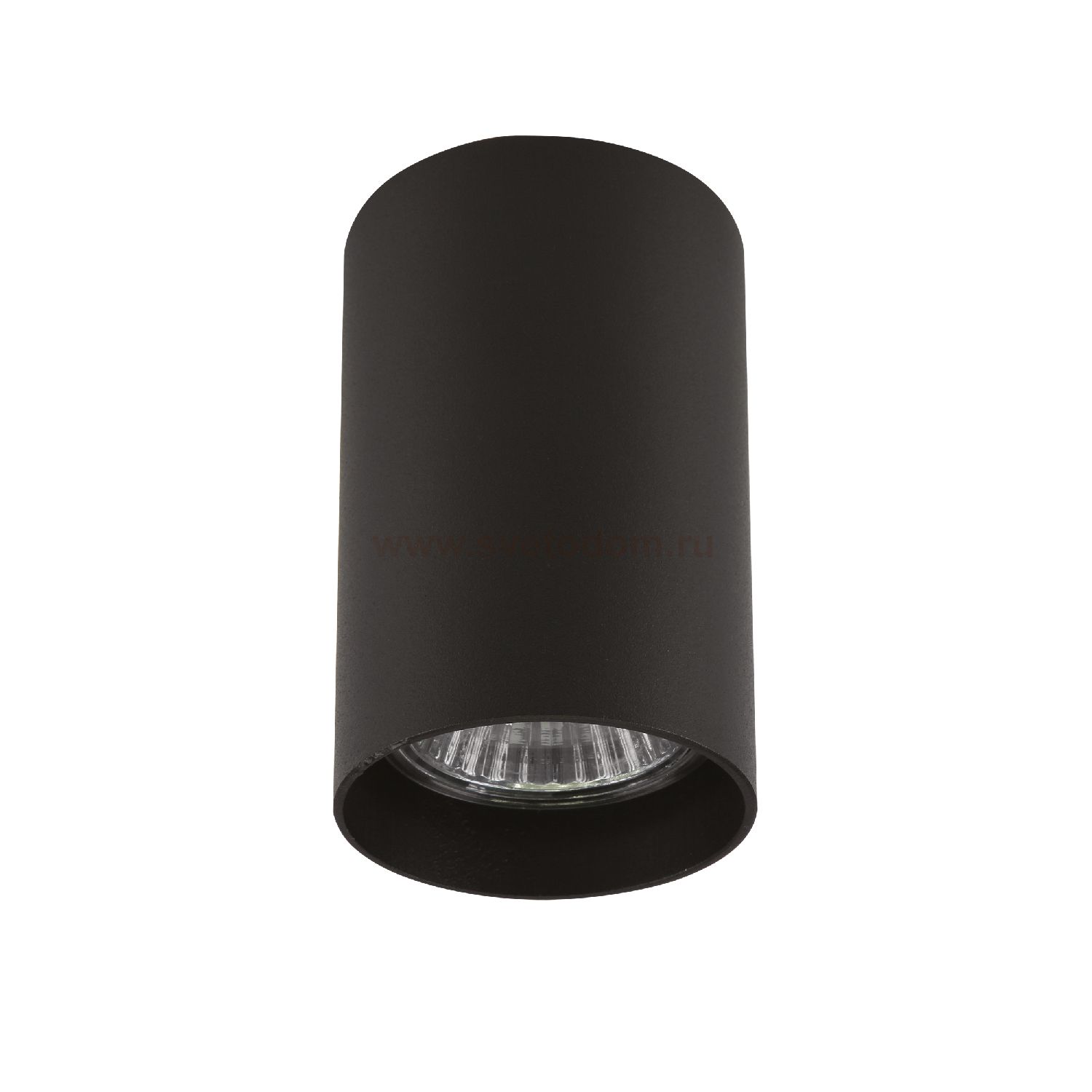 Светильник точечный накладной стакан черный Lightstar 214437 Rullo