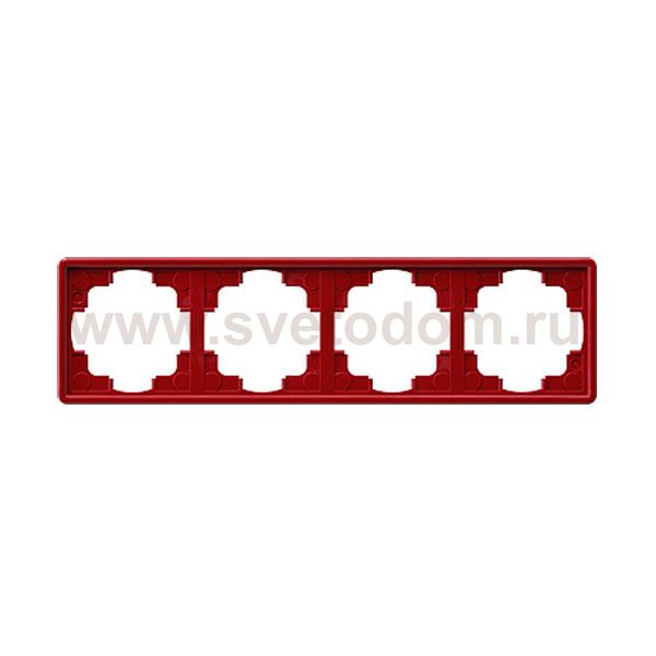 Gira S-Color Красный Рамка 4-ая (G21443)