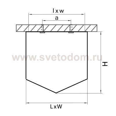 Светильник накладной светодиодный Lightstar 214477 Quadro