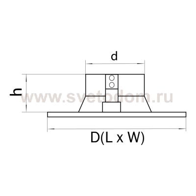 Светильник встраиваемый Lightstar 214506 Domino