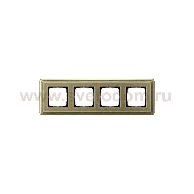 Gira ClassiX Art Бронза/Бронза Рамка 4-ая (G214661)