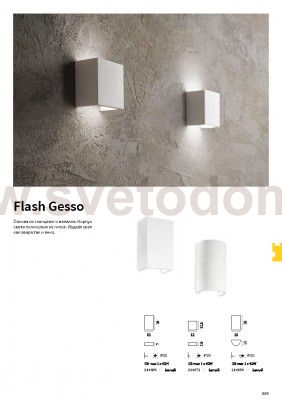 Ideal Lux FLASH GESSO AP1 SMALL