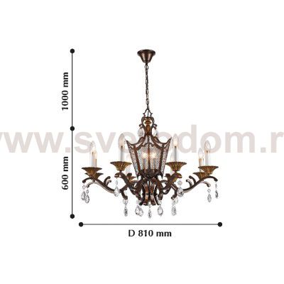 Люстра подвесная Favourite 2148-12P Venezia