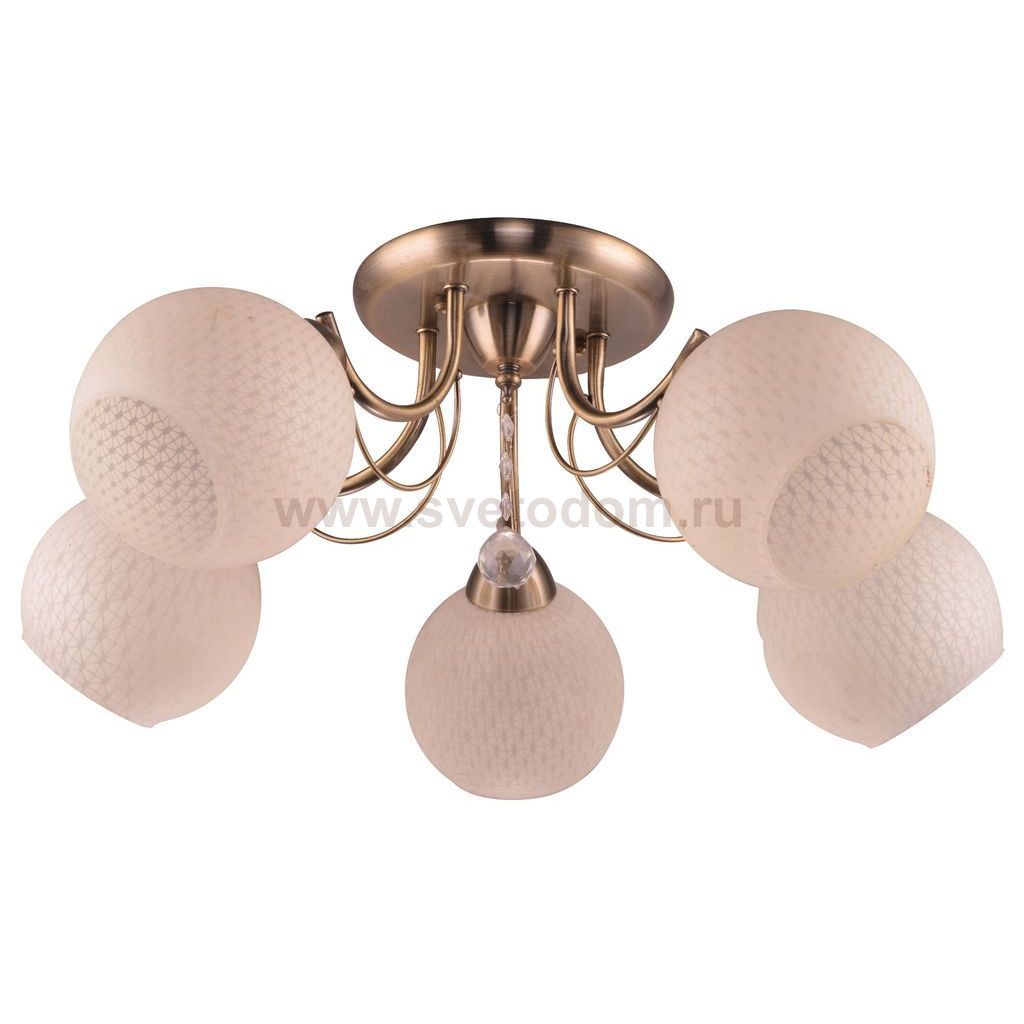 Потолочный светильник Escada 215/5PL E27*60W Antique Brass