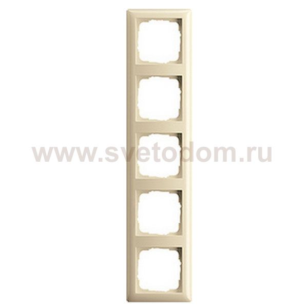 Gira Standard Крем глянц Рамка 5-ая (G21501)