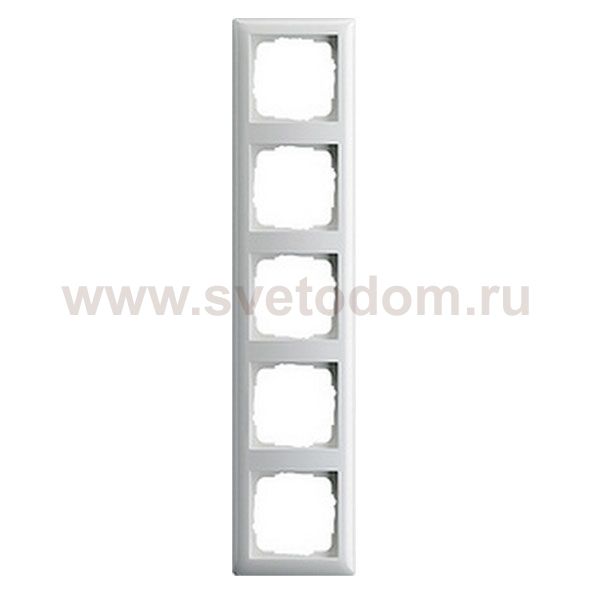 Gira Standard Бел глянц Рамка 5-ая (G21503)