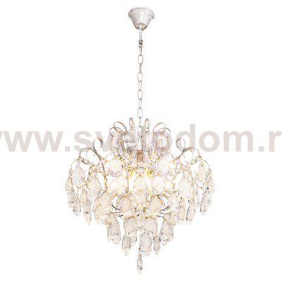 Люстра с хрусталем Экономсвет 215/5WG+GD+CL