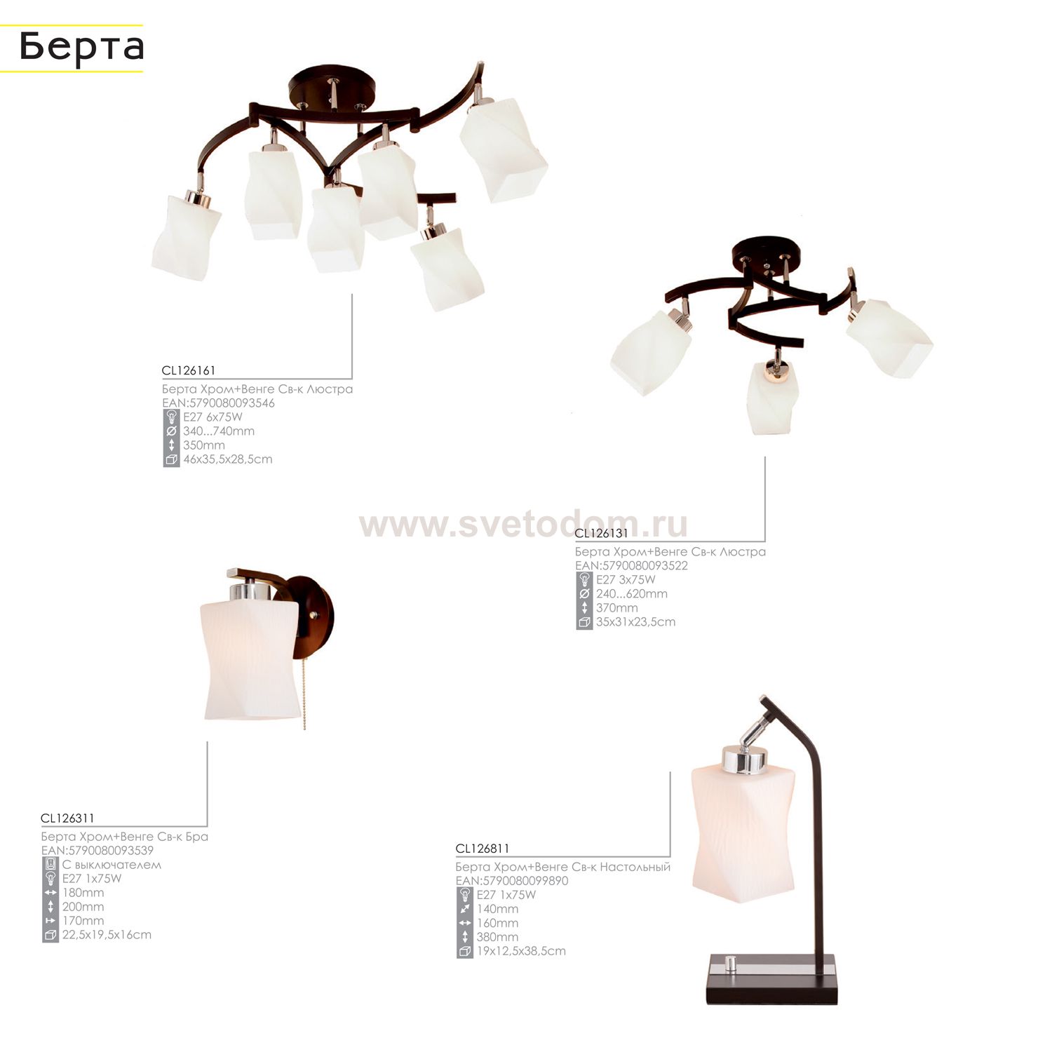 Светильник подвесной Citilux CL126111 Берта