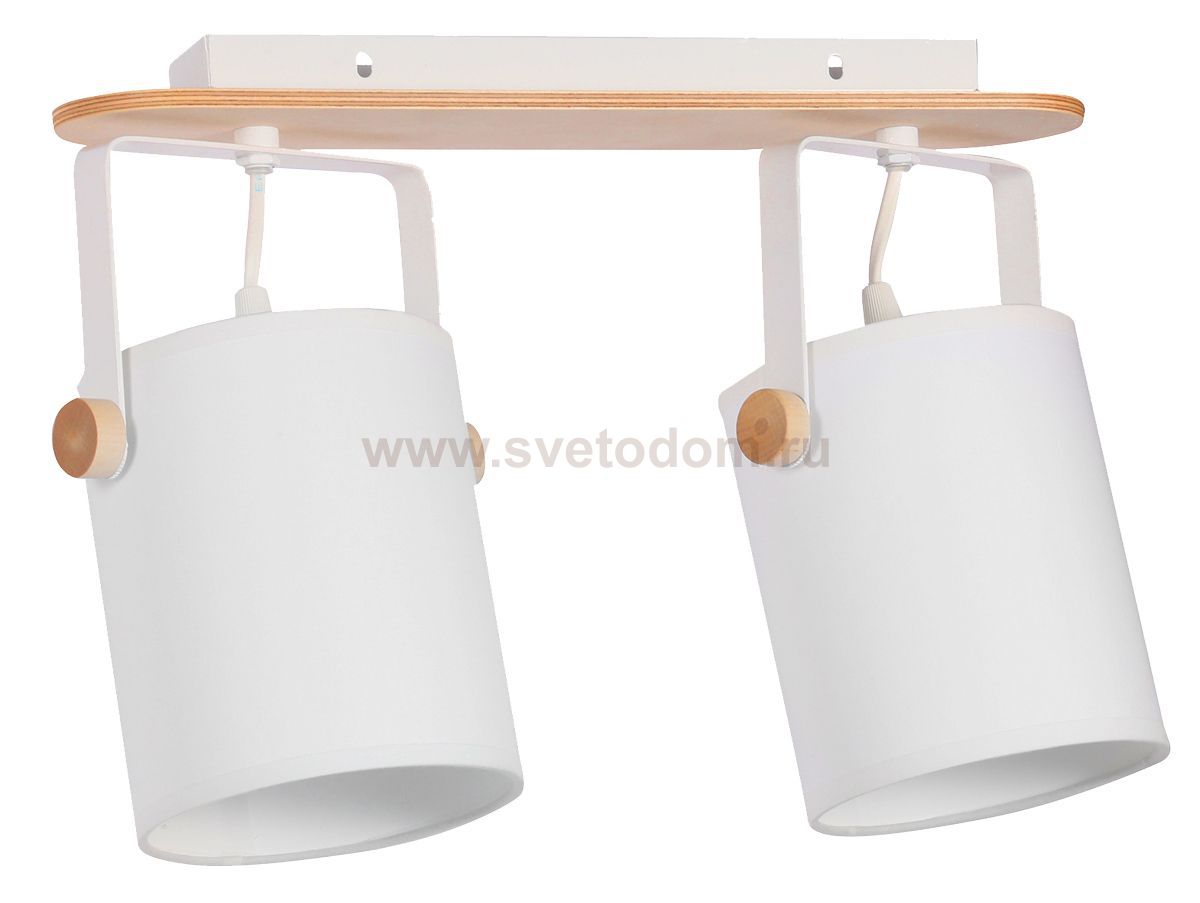 Спот белый ЭЙРИ 2хЕ27х60Вт 216-711-22S