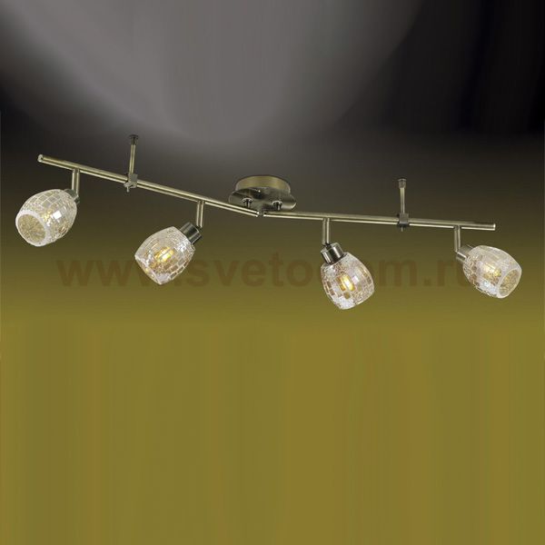 Светильник поворотный спот Odeon light 2166/4W GLOSSE