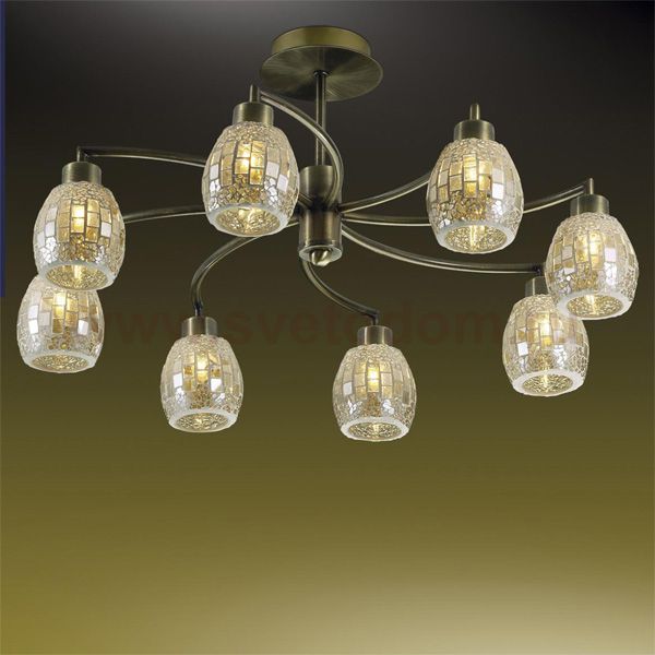 Люстра подвесная Odeon light 2166/8C GLOSSE
