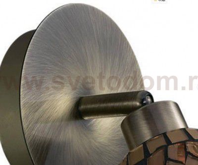 Светильник поворотный спот Odeon light 2167/1W GLOSSE