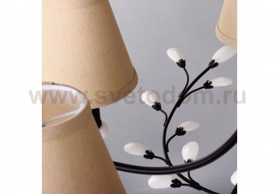 Люстра подвесная Favourite 2174-6P Laurel black