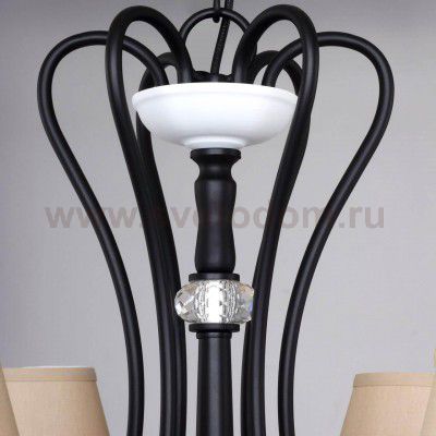 Люстра подвесная Favourite 2174-8P Laurel black