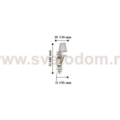 настенный светильник Favourite 2175-1W Crown