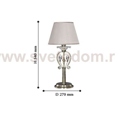 Настольный светильник Favourite 2175-1T Crown