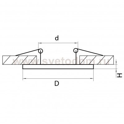 Рамка для светильника Lightstar 217619 Intero 16