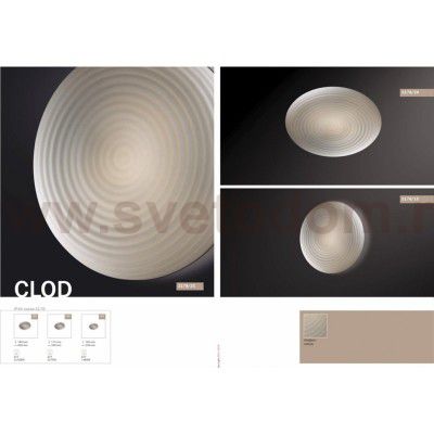 Светильник настенно-потолочный Odeon light 2178/1C CLOD