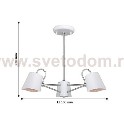 Потолочная люстра Favourite 2178-3P Comodo