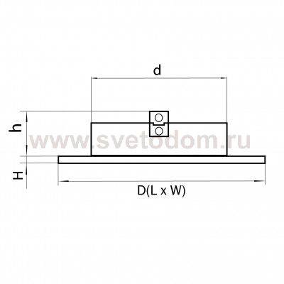 Светильник встраиваемый Lightstar 217906 Intero 111