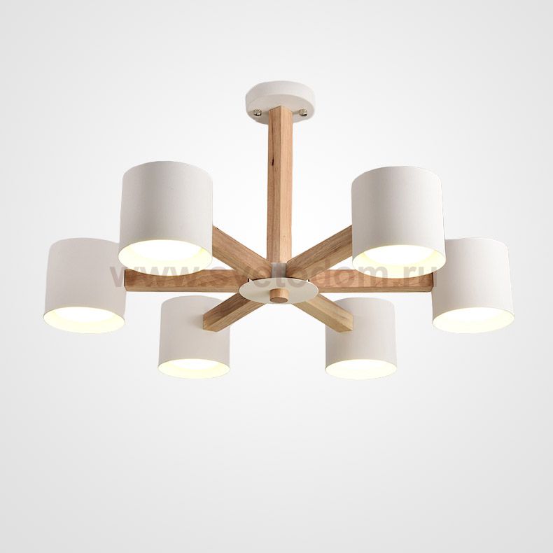 Люстра на штанге MALMO L6 White ImperiumLoft 219311-26