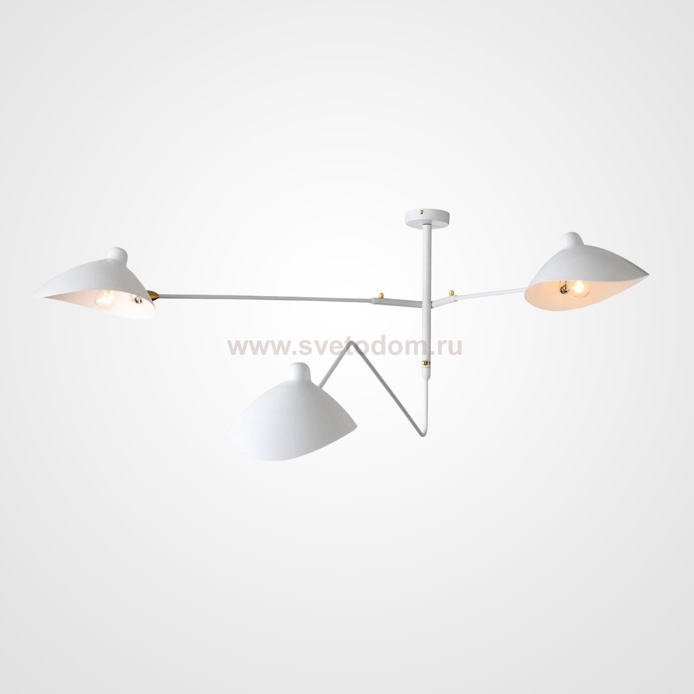 Потолочная люстра TEBES L3 White ImperiumLoft 219315-23