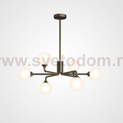 Потолочная люстра PROTON L6 Black ImperiumLoft 219323-23