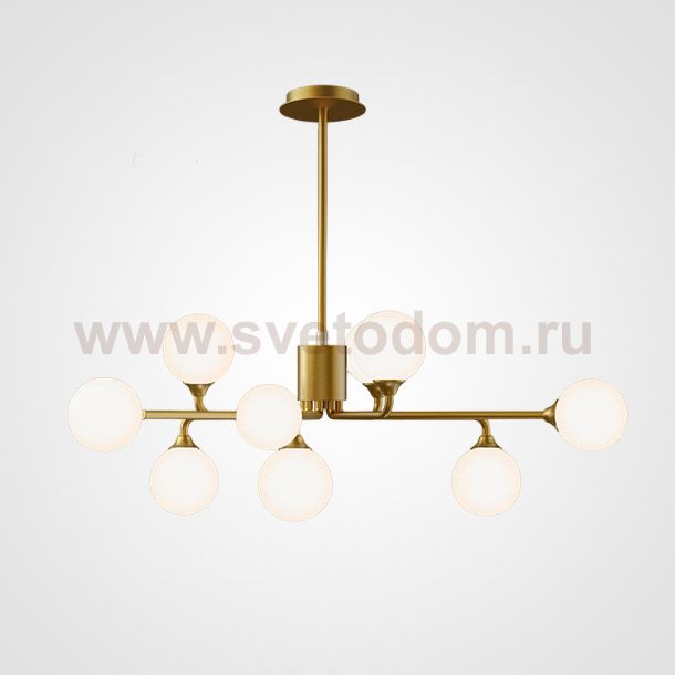 Потолочная люстра PROTON L9 Brass ImperiumLoft 219325-23