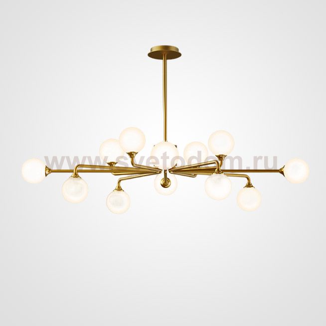 Потолочная люстра PROTON L12 Brass ImperiumLoft 219326-23