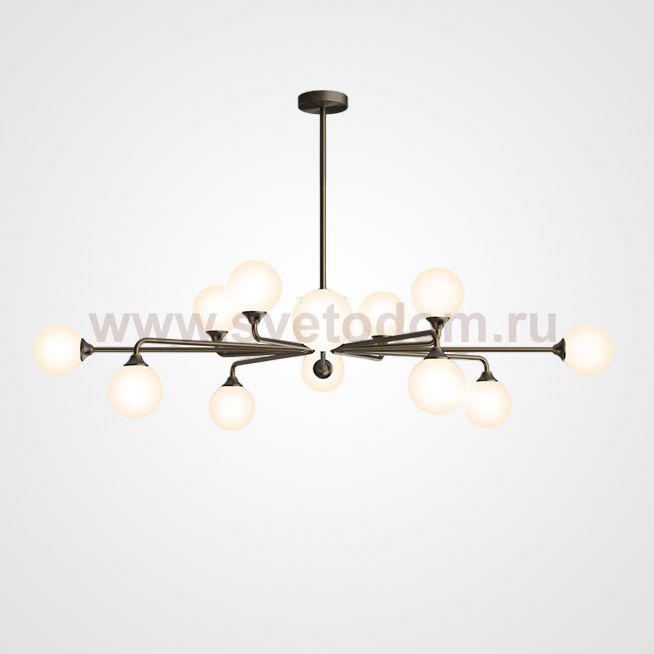 Потолочная люстра PROTON L12 Black ImperiumLoft 219327-23