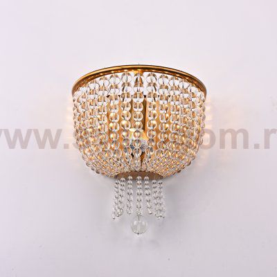 Бра JACQUELINE WHITE SCONCE brass ImperiumLoft 219343-22